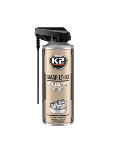 Смазка подшипников K2 WHEEL BEARING GREASE  400ml