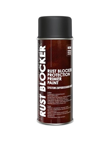 Фарба Deco Сolor 4в1 Rust Bloker  400мл чорний (по іржі)