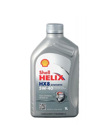 Масло SHELL Helix  5W40 1 л (HX8)