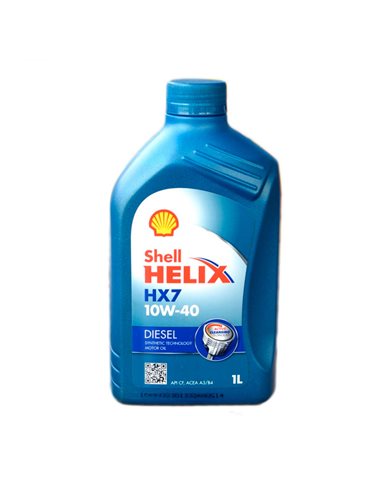 Масло SHELL Helix Diesel HX7 10W40 1 л (HX7)