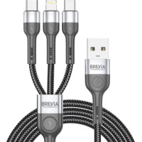 Кабель BREVIA 3in1 USB to...